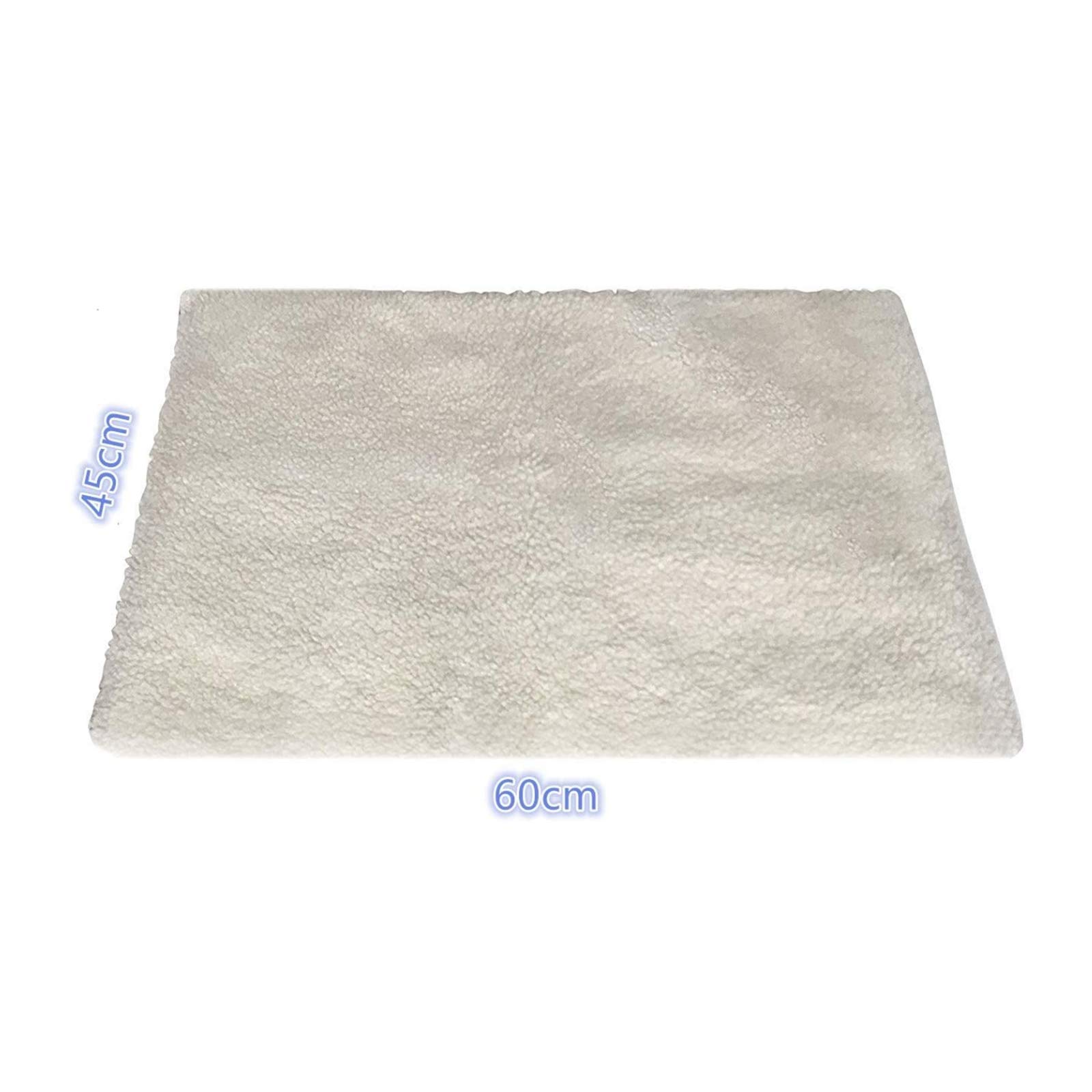 Couverture Pour Chat Auto-chauffante, Tapis Chauffant Silencieux Lavable Moelleux Et Doux 61x46 Cm