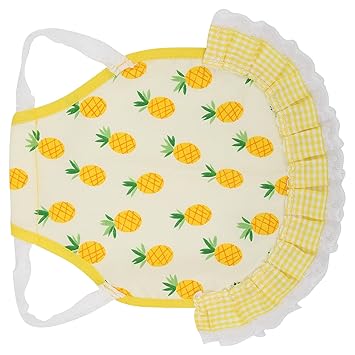 Chicken Saddles, Comfortable Warm Pet Vest Elastic with Leash for Goose for Chicken for Duck(Default)