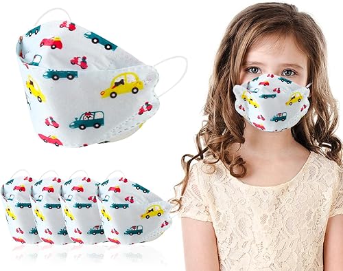 Miniatura 68 de Disposable Face Masks, 4 Layer Face Masks, 50 PCS Adultos 30 Pcs Dusty Rose