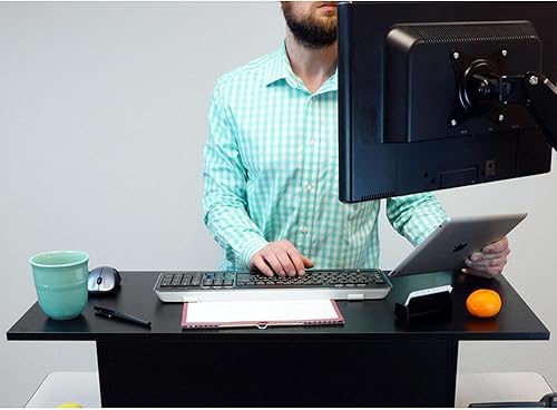 Miniatura 2 de Escritorio vertical Miracle, convierte tu mesa normal en un escritorio vertical en pocos segundos, Negro