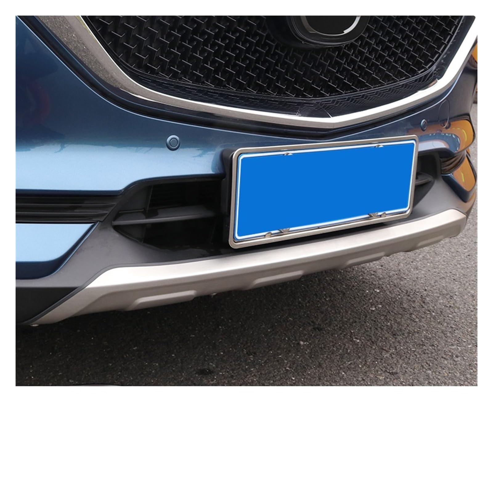 Zderzak przedni i tylny samochodu kompatybilny z Mazda CX-5 CX5 2017 2018 2019, stal nierdzewna części samochodowe przednia i tylna płyta ochronna
