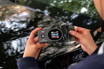 Window Tint Meter Upgrade window tint tester window tint checker window solar film Transmission Meter 940nm 1400nm IR UV VLT Tint Film Tester LS161 (LS161 940nm Grey)