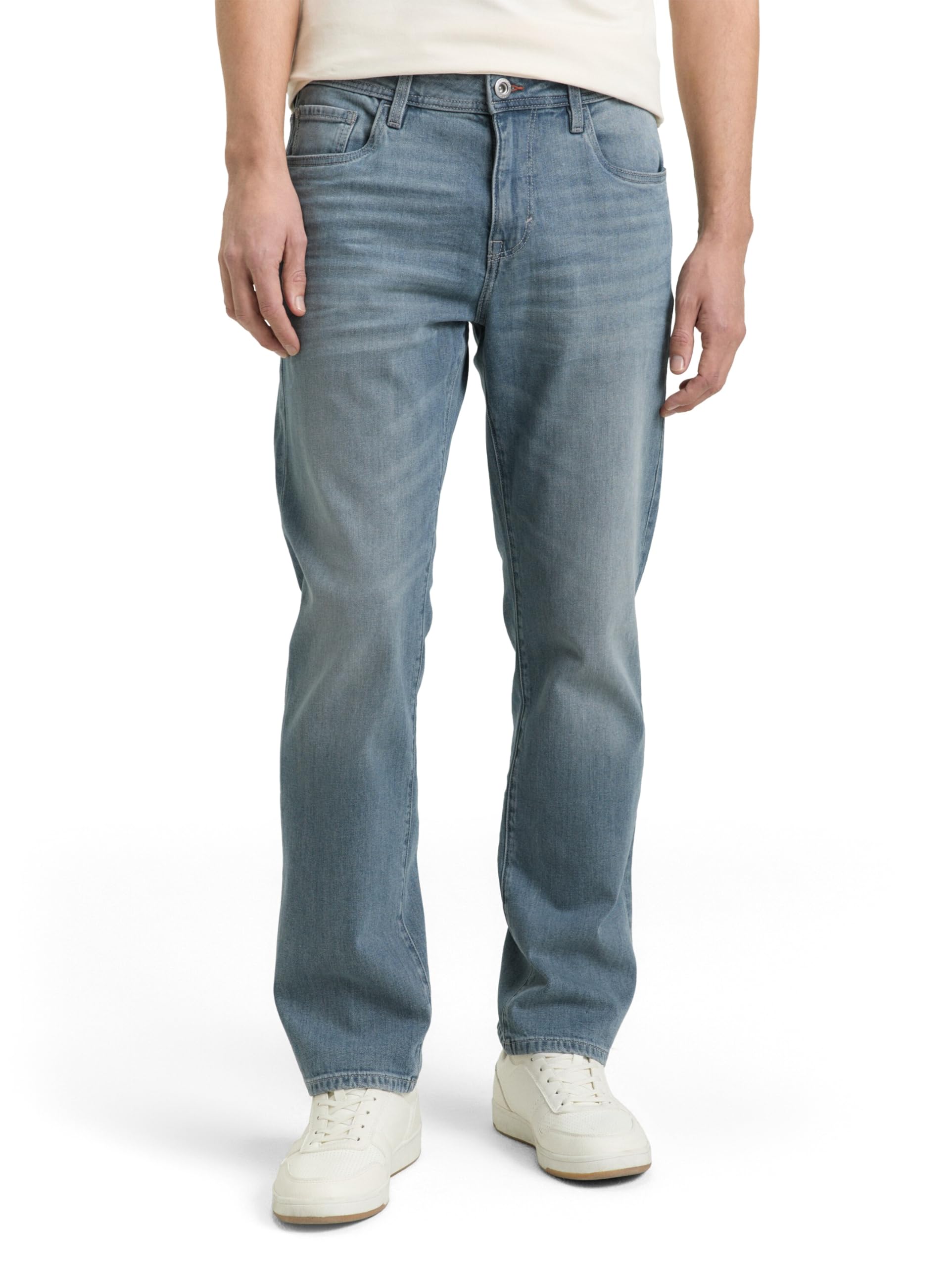 Tom Tailor Herren TTMARVIN Straight Jeans mit Stretch
