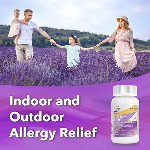 Vista 5 de Remedio contra alergias, fexofenadina clorhidrato, similar a Allegra, 0,006 oz, 1