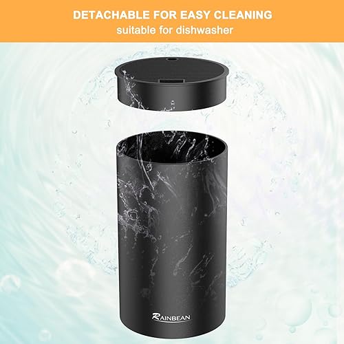 Miniatura 6 de RAINBEAN Bloque universal para cuchillos, soporte redondo para cuchillos de cocina sin cuchillos, desmontable para una fácil limpieza,