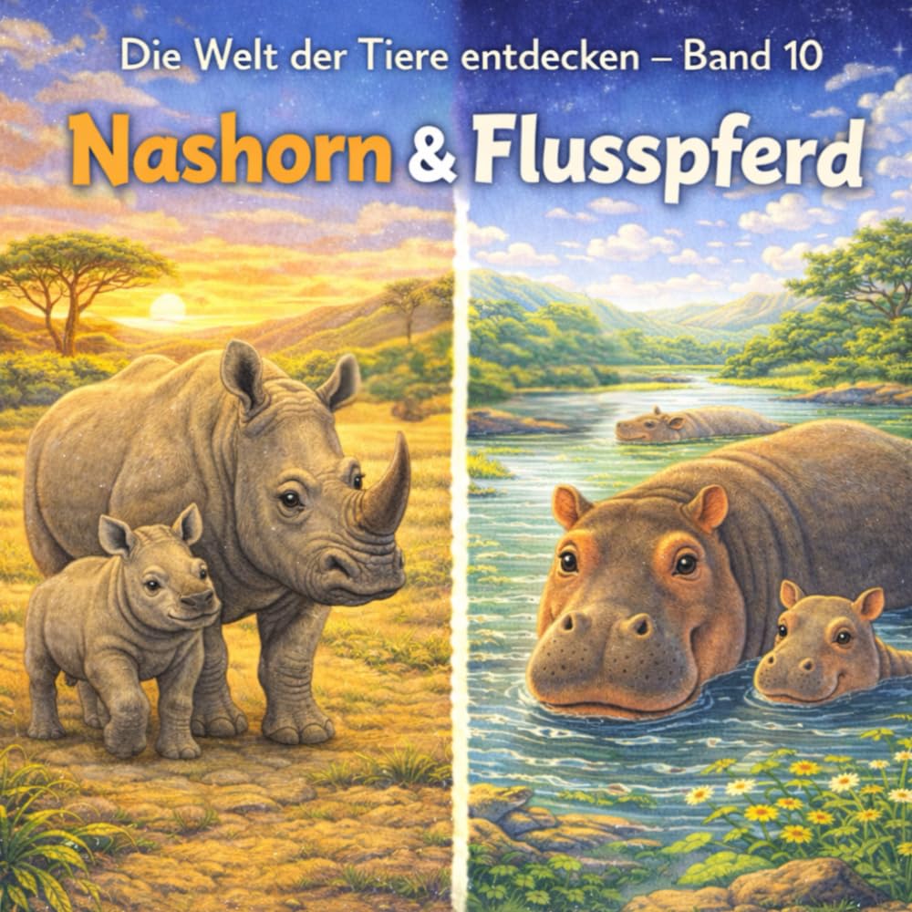 Nashorn & Flusspferd: Die Welt der Tiere entdecken - Band 10 (Tiere hautnah entdecken)