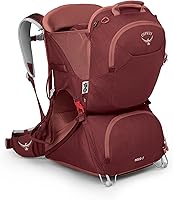 Vista 17 de Osprey Poco LT Lightweight Child Carrier Backpack - Compact, Travel-Ready Kid Carrier with Sunshade and Adjustable Fit - Lightweight, Comfortable