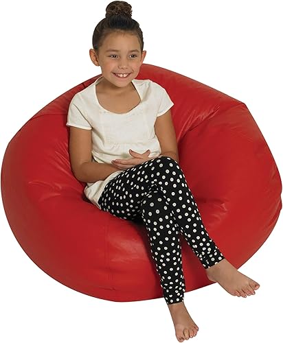 Children's Factory -CF610-007 - Sillones puf para niños de 35 pulgadas, muebles flexibles para aulas, puf ideal para niños y niñas, guardería o sala