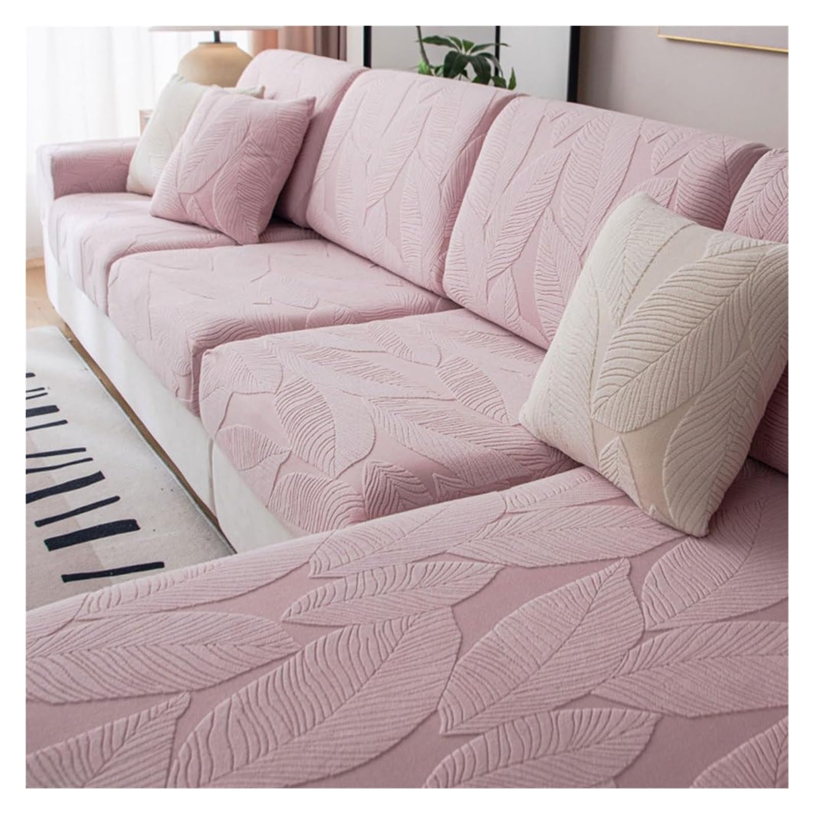 Housses de coussin de canapé antidérapantes élastiques et lavables style 6