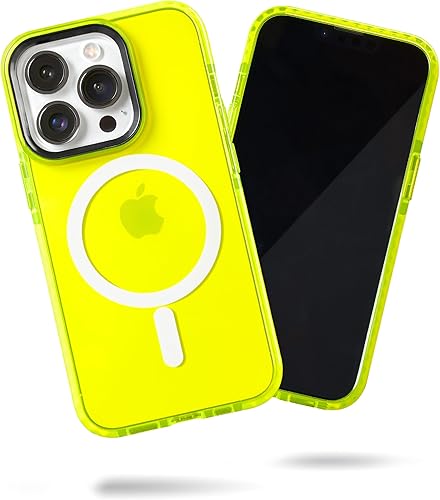 Miniatura 72 de SteepLab Funda de barrera para iPhone 14, protección de 360 grados que absorbe impactos con bisel elevado y colores llamativos (fresa roja