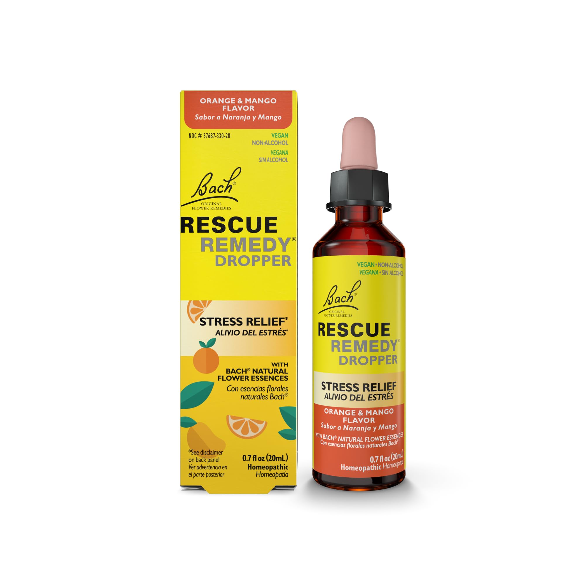 Amazon.com: Bach RESCUE Remedy, Orange Mango Flavor, Stress Relief