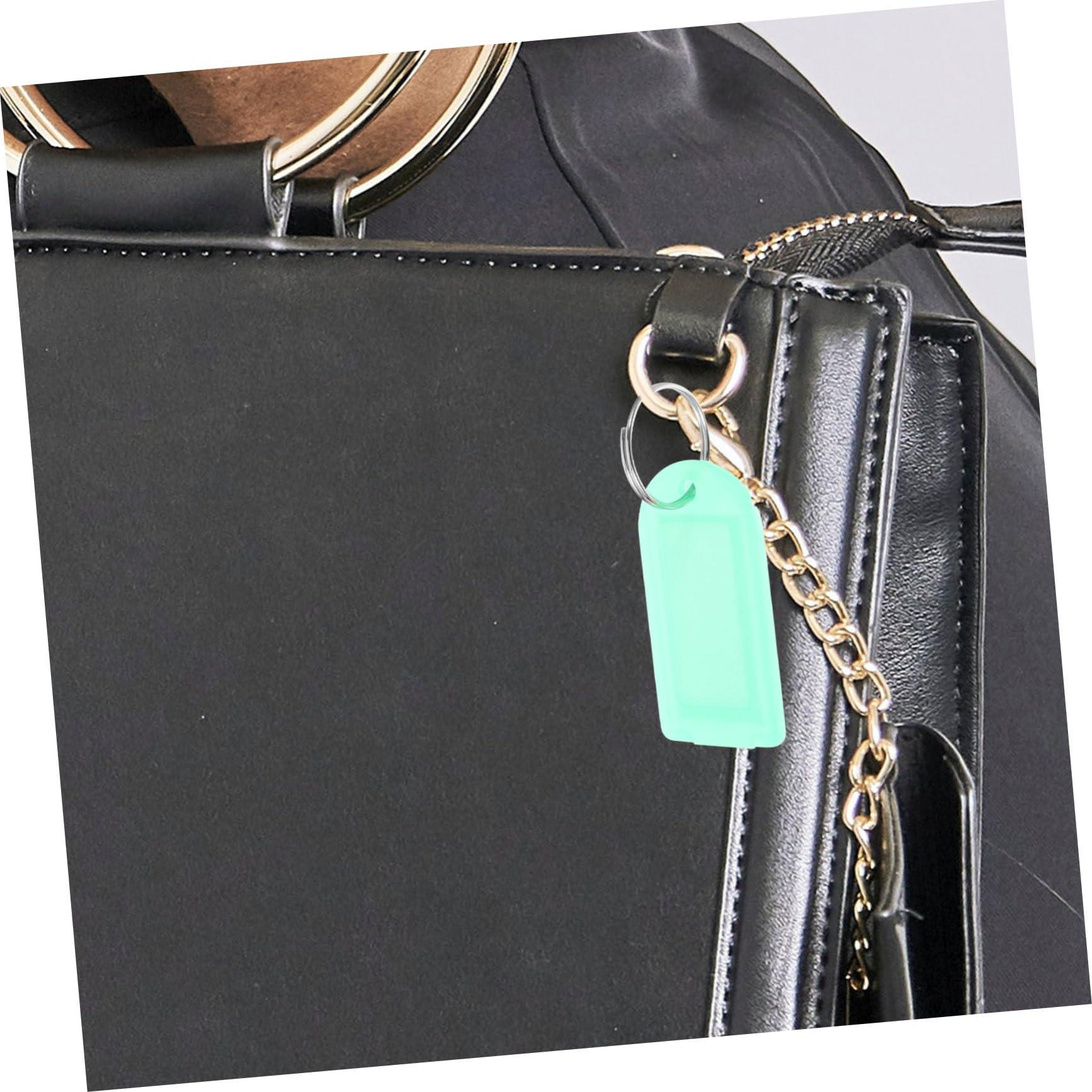 BESPORTBLE 5 Set Etichette Portachiavi Compatte Adesivi Colorati Per Valigie Etichette Per Bagagli Personalizzate Con Accessori Cinghie Per Bagagli Etichette Per Valigie 40 pezzi*5