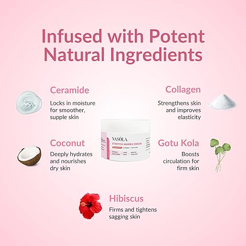 Miniatura 3 de Crema para estrías para embarazo, elimina y previene las estrías profundas, crema hidratante para el vientre para el embarazo y eliminación de