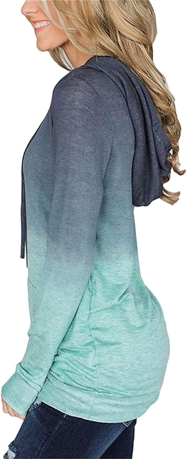 onlypuff Women's Pullover Hoodies Teen Girls Trendy Fall Fashion Tops Hooded Sweatshirts - Image 3