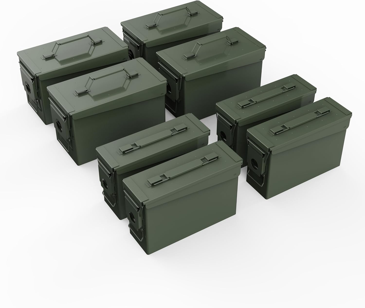 30 & 50 Cal Ammo Can,Metal Ammo Box for Ammunition