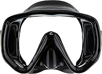 Vista 1 de Cressi Perfect View Scuba Diving, Snorkeling Mask in Pure Comfortable Silicone - Available with Different Panoramic Lenses - Liberty: Designed in
