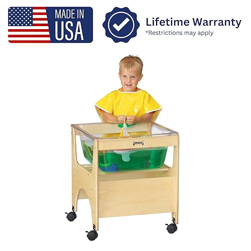 Miniatura 3 de Jonti-Craft 2870JC - Mini mesa sensorial transparente, madera