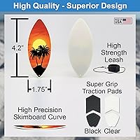 Vista 3 de Finger Skimboard Finger Surfboard - Skim and Surf The Wind, Waves and Casi Anywhere (Endless Summer)