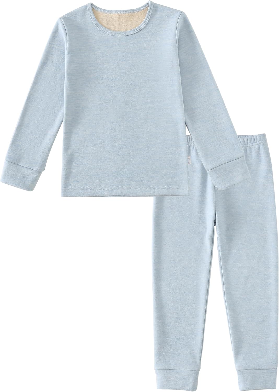Jimonda Boys Girls Fleece Pajamas Set Kid Fluff Sleepwear