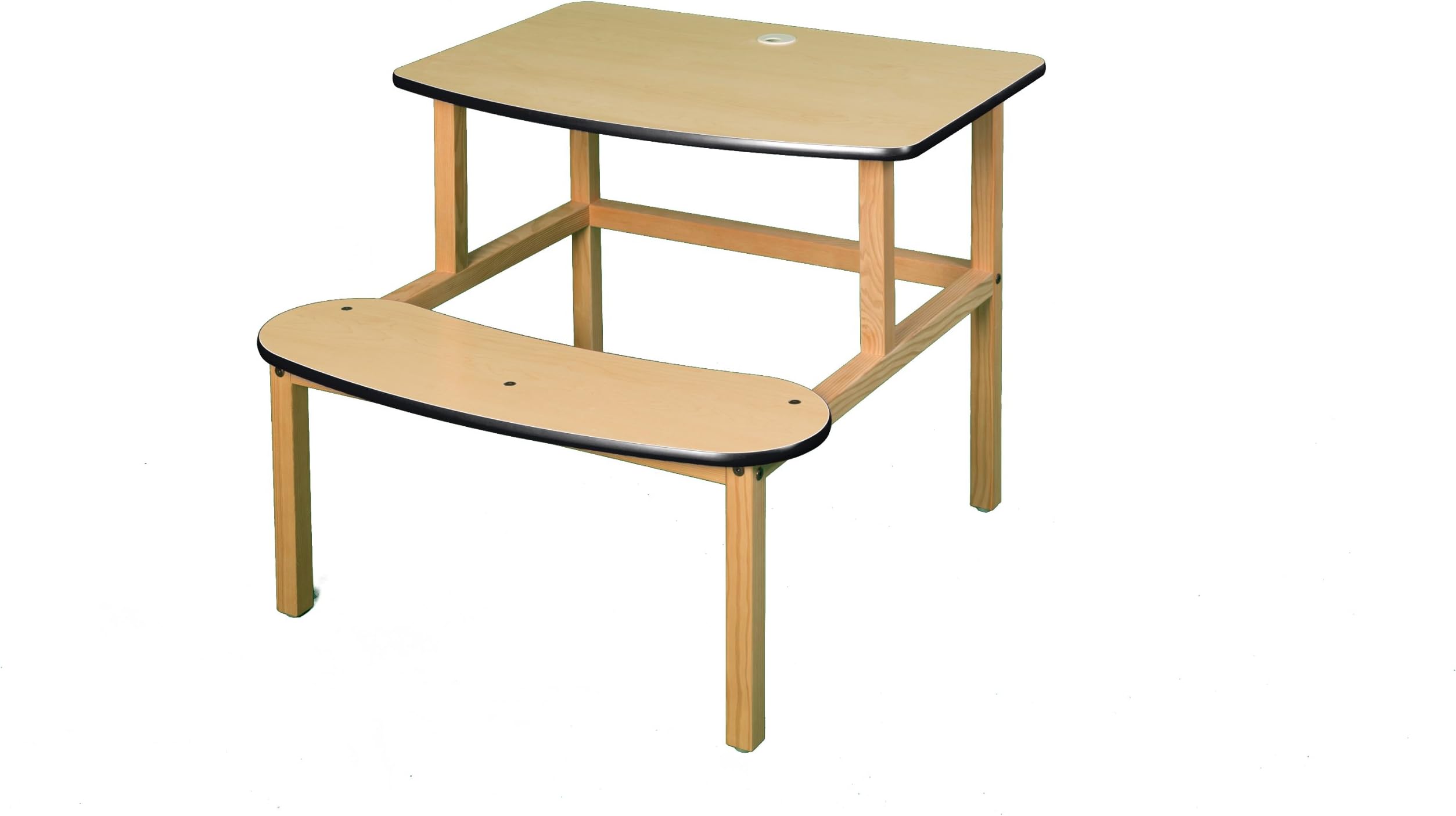 Wild Zoo Student Desk for 1 or 2 Kids - Maple