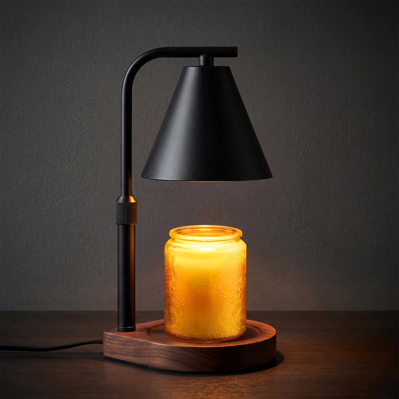 Maromamix Candle Warmer Lamp with Timer & Dimmer - Vintage Electric Wax Melter for Scented Jar Candles, Aroma Night Light and Home Decor Gift for Women, Housewarming, Birthday, Christmas