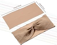 Vista 2 de Newwiee 24 bandas elásticas de arpillera de Navidad para silla, de lino y elastano, lazos para sillas de comedor, bodas, comedor, banquetes