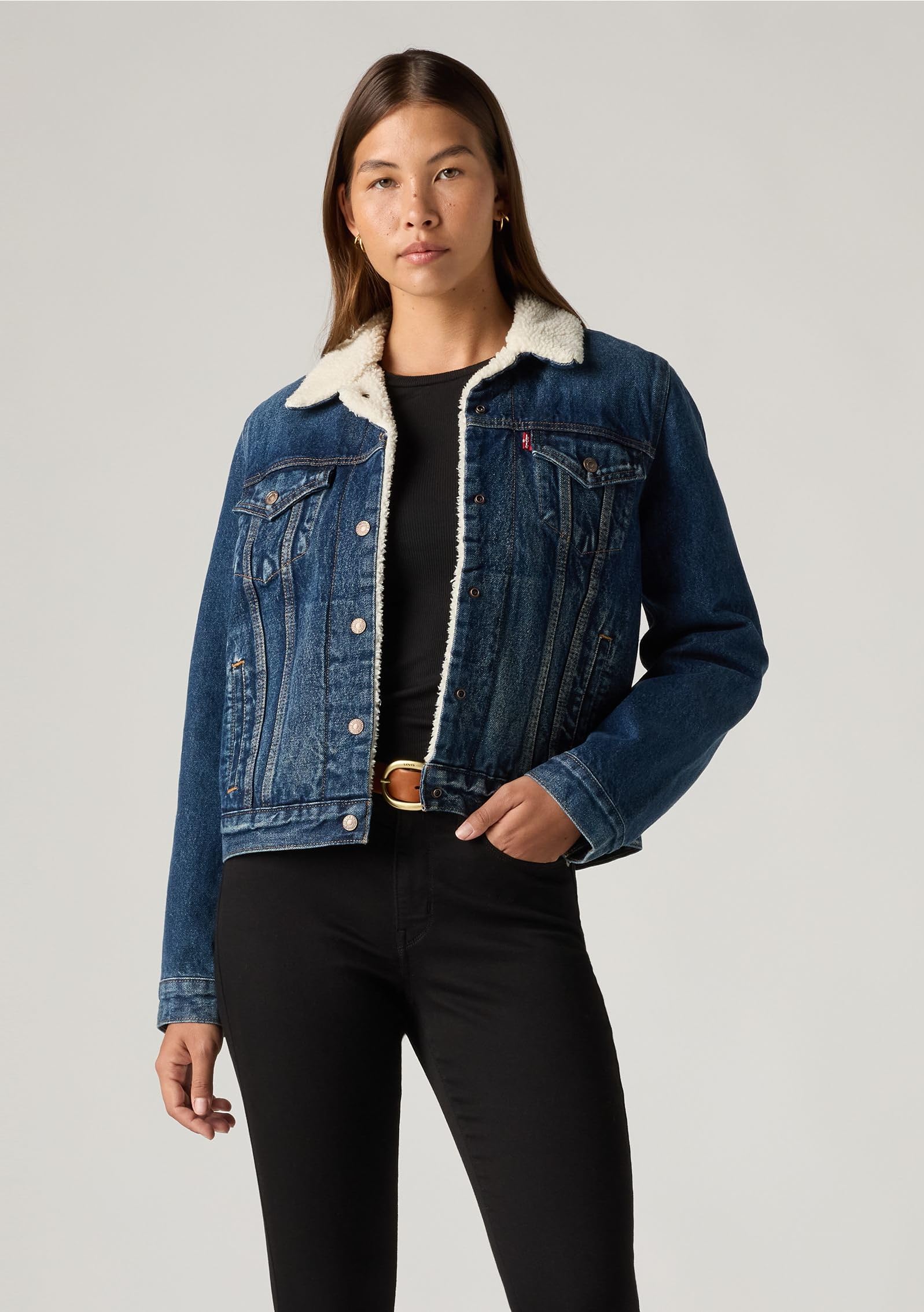 Levi's Original Sherpa Trucker Chaqueta Mujer