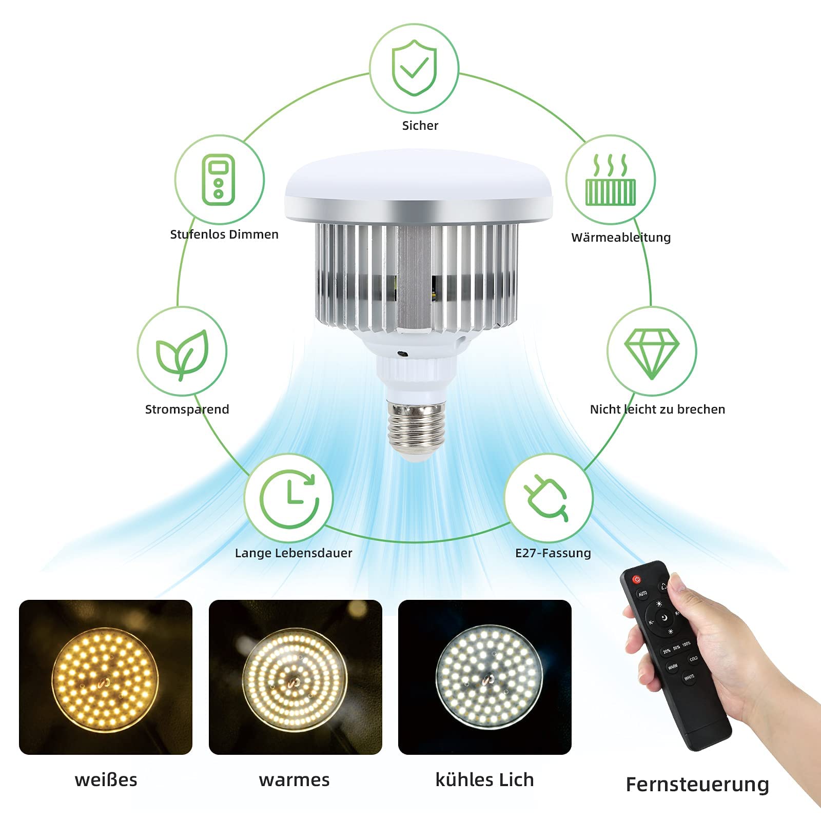 2×135W CFL Lamp 5500K E27 | Energooszczędne oświetlenie do fotografii produktowej, softboxów i studia.