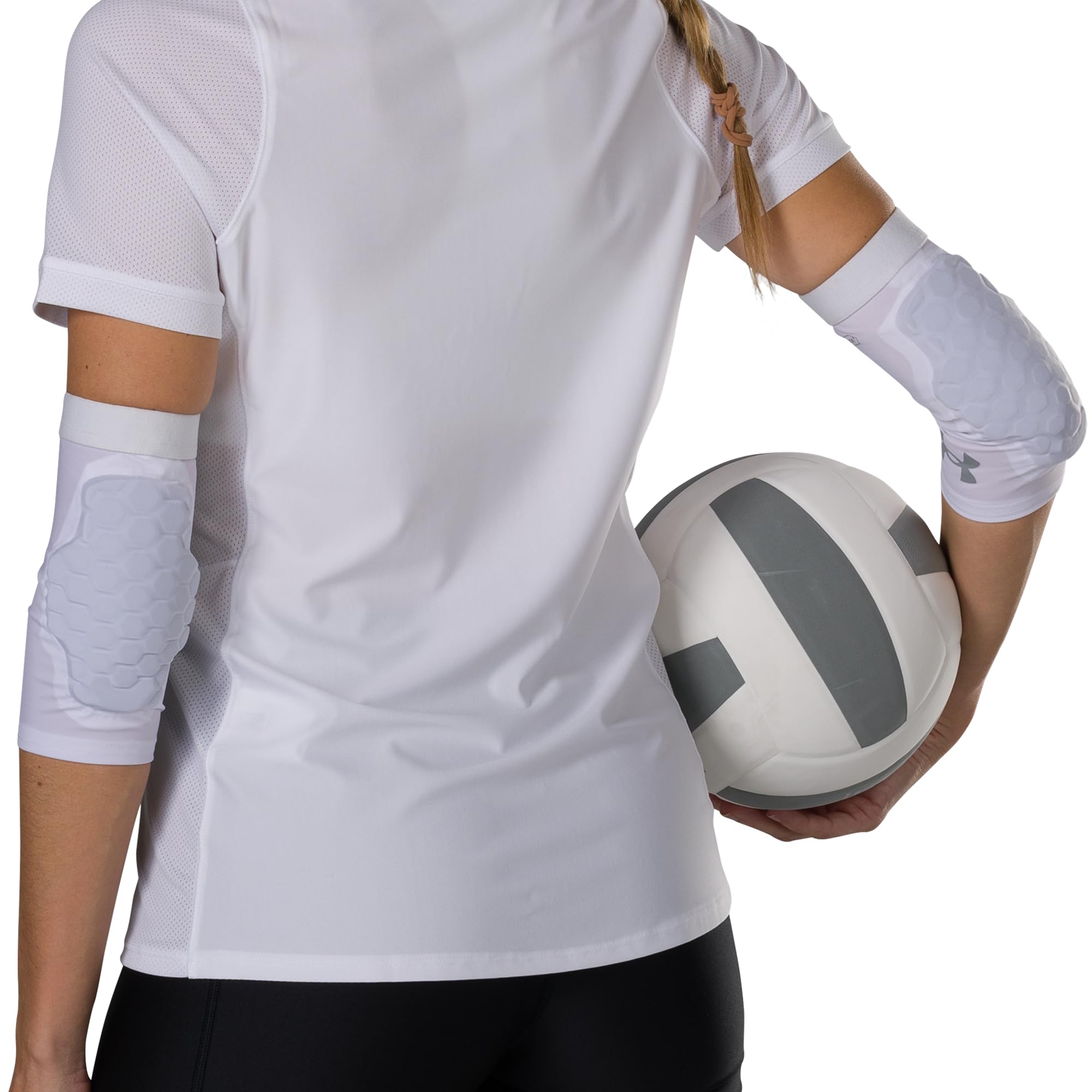 Under Armour Gomitiere per pallavolo, protezione sul campo, per giovani e adulti