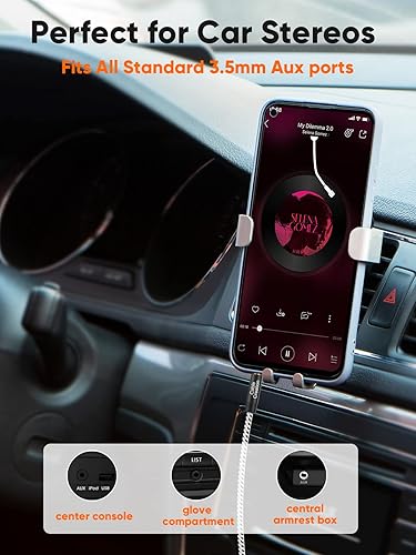 Miniatura 7 de CableCreation Cable auxiliar (3 pies3.0ft) para automóvil, 0.138in macho a macho auxiliar 18 de audio estéreo compatible con auriculares, iPods,