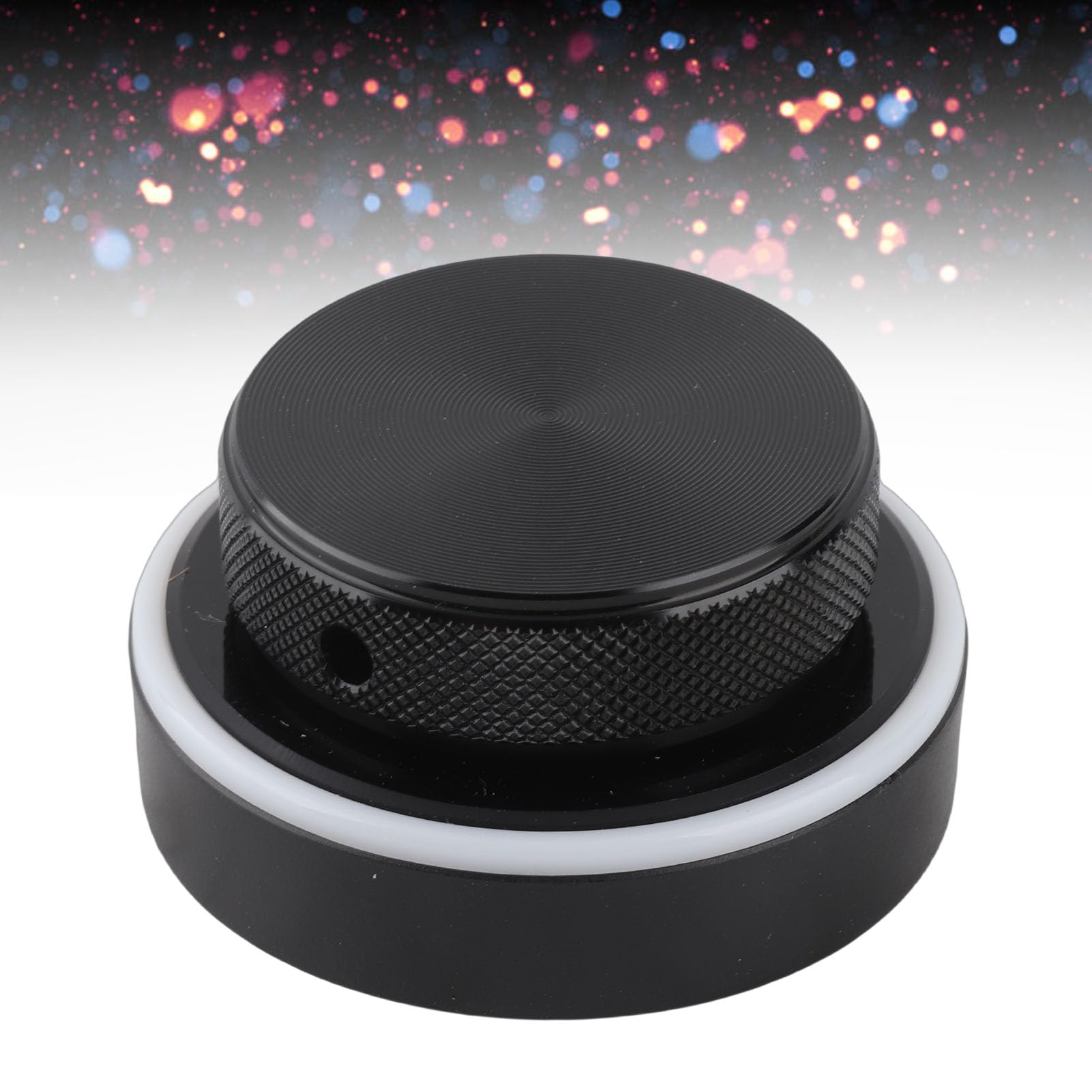 Greensen Drahtloser Knopfcontroller, Anpassbarer Mediensteuerungsknopf 5.0 2.4G USB C Kabelgebunden mit RGB-Beleuchtung für OS X HarmonyOS IOS