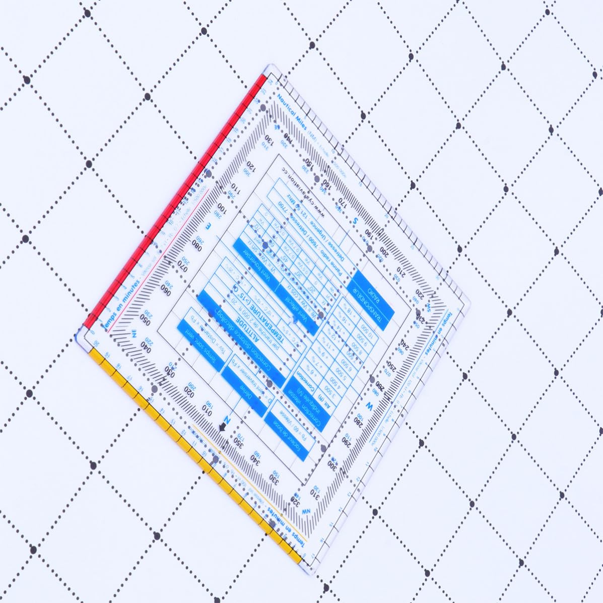 Artibetter Règle de Vol Plastique Carrée Multifonction pour Étudiants et Charpentiers, Dessin D'arcs et Mesure D'épaisseur, Outil Scolaire Pratique et Précis
