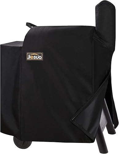 Miniatura 8 de Cubierta de parrilla para Traeger Ironwood 650, resistente al agua, cubierta de parrilla de pellets de madera, cubierta de parrilla de longitud