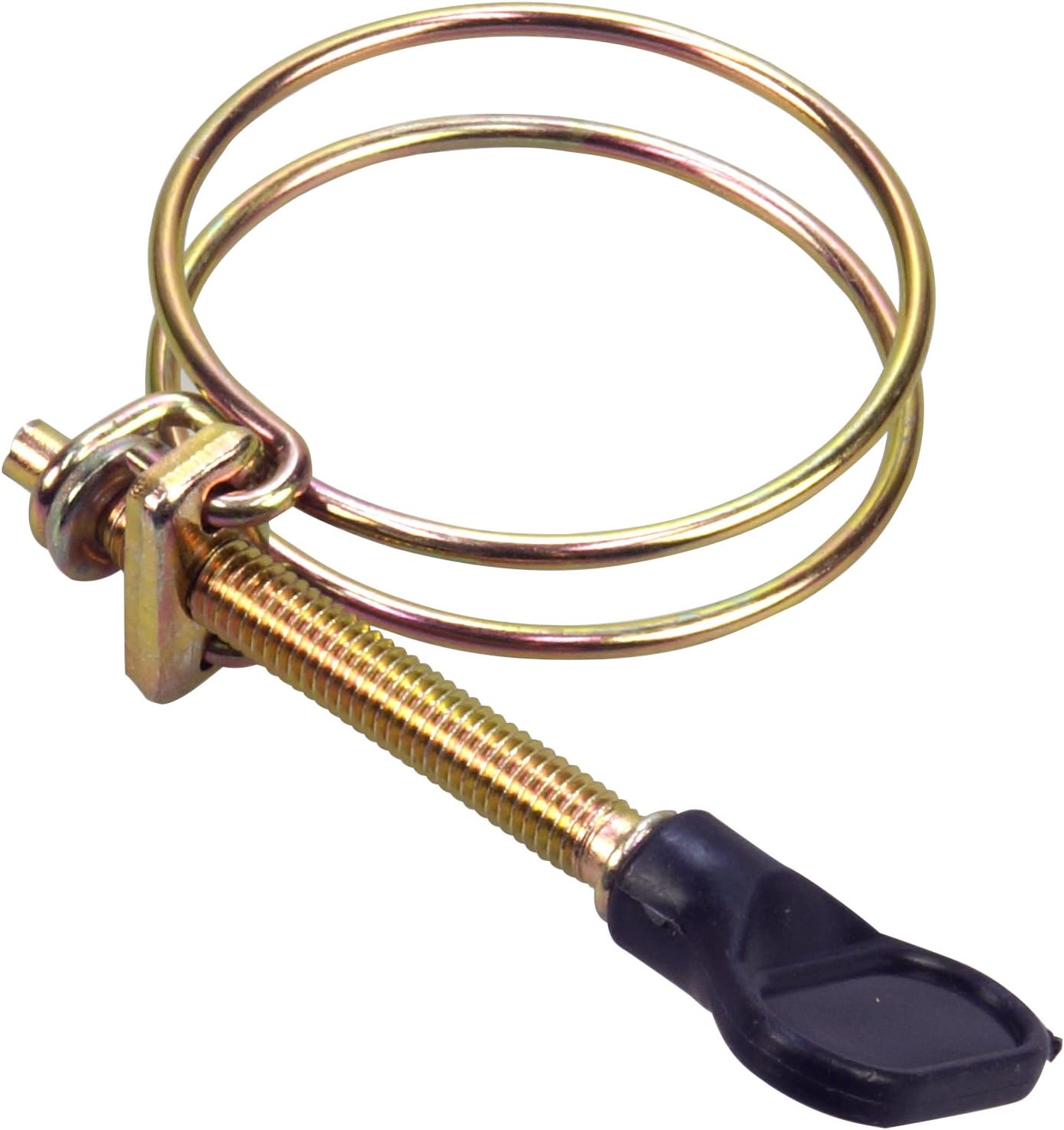 Hozelock hose clips, screw hose clip, diameter 40 mm, galvanised