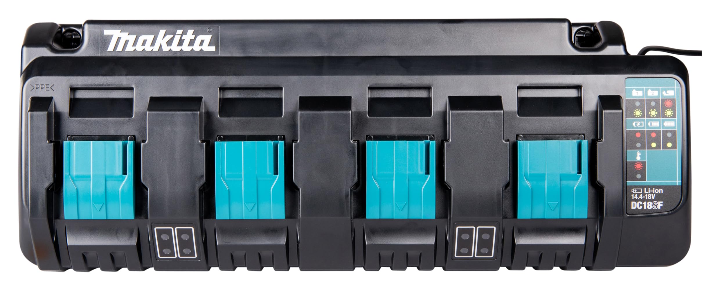 DC18SF 14.4V to 18V Li-ion LXT 4 Port Charger