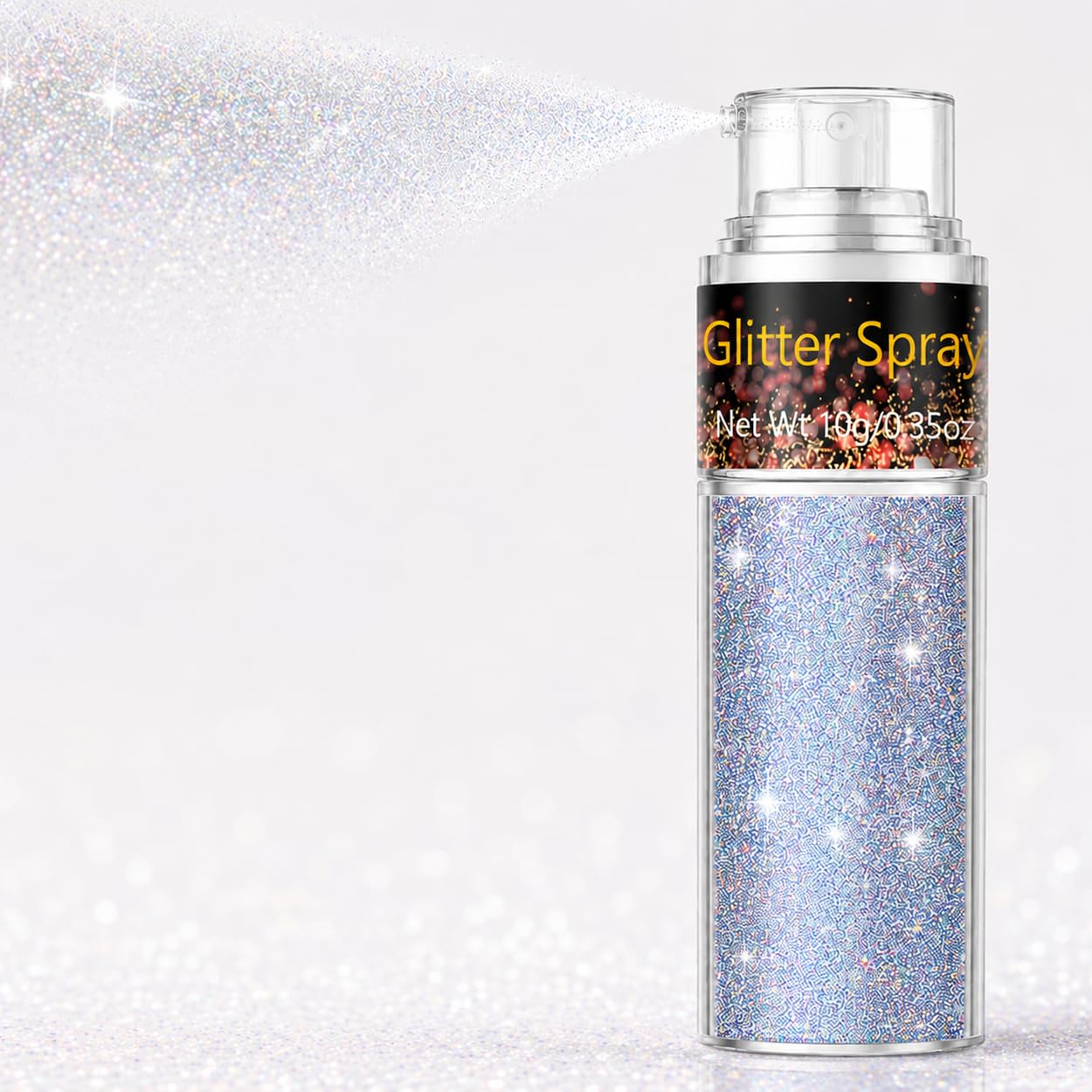 Amazon.com : Go Ho Hair and Body Glitter Spray,Glint-Rainbow 
