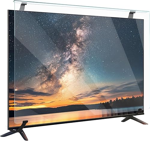 Fohil 55 Inch TV Screen Protector HD Clear Acrylic Panel