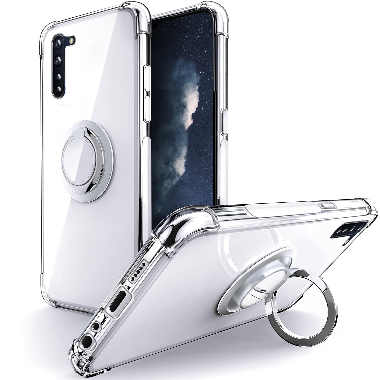 Amazon.co.jp: Rockaway 互換性 OPPO Reno3 A用 ケース リング付き