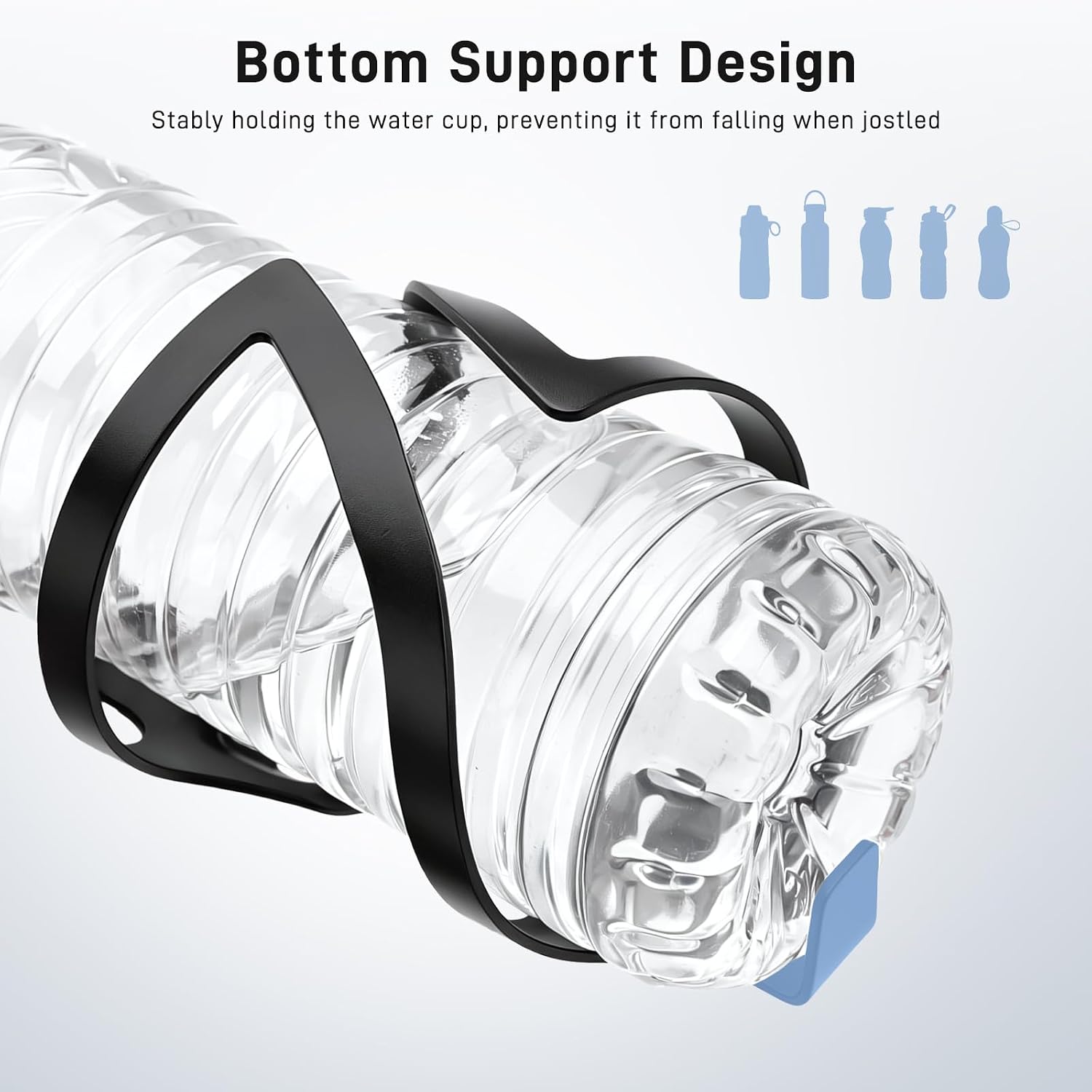 JERBOR Water Bottle Holder for Lectric XP 3.0/Step-Thru/XP Trike/XPeak, Durable Water Bottle Cage, Alloy Aluminum Cup Holder, Drink Cage Accessories for Lectric