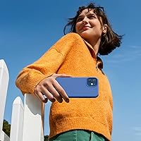 Vista 1487 de Miracase Funda diseñada para iPhone 13 Pro Max con protector de pantalla, [forro de microfibra suave antiarañazos], funda protectora de silicona