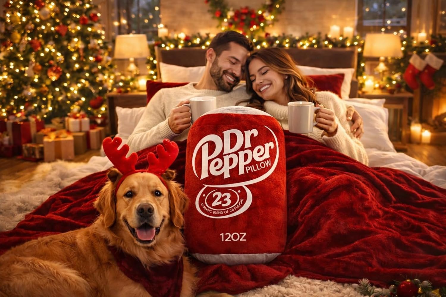 Dr Pepper Pillow Plush, Soda Can Shaped Throw Pillow, Funny Food Plush Cushion, Soft Decorative Pillow for Couch Bed Office, Funny Pillow for Any Occasion, Cute Aesthetic Room Decor for Kids & Adults