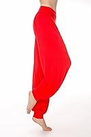 Vista 55 de Pantalones de algodón para mujer, elásticos, suaves, para yoga, deportes Gris