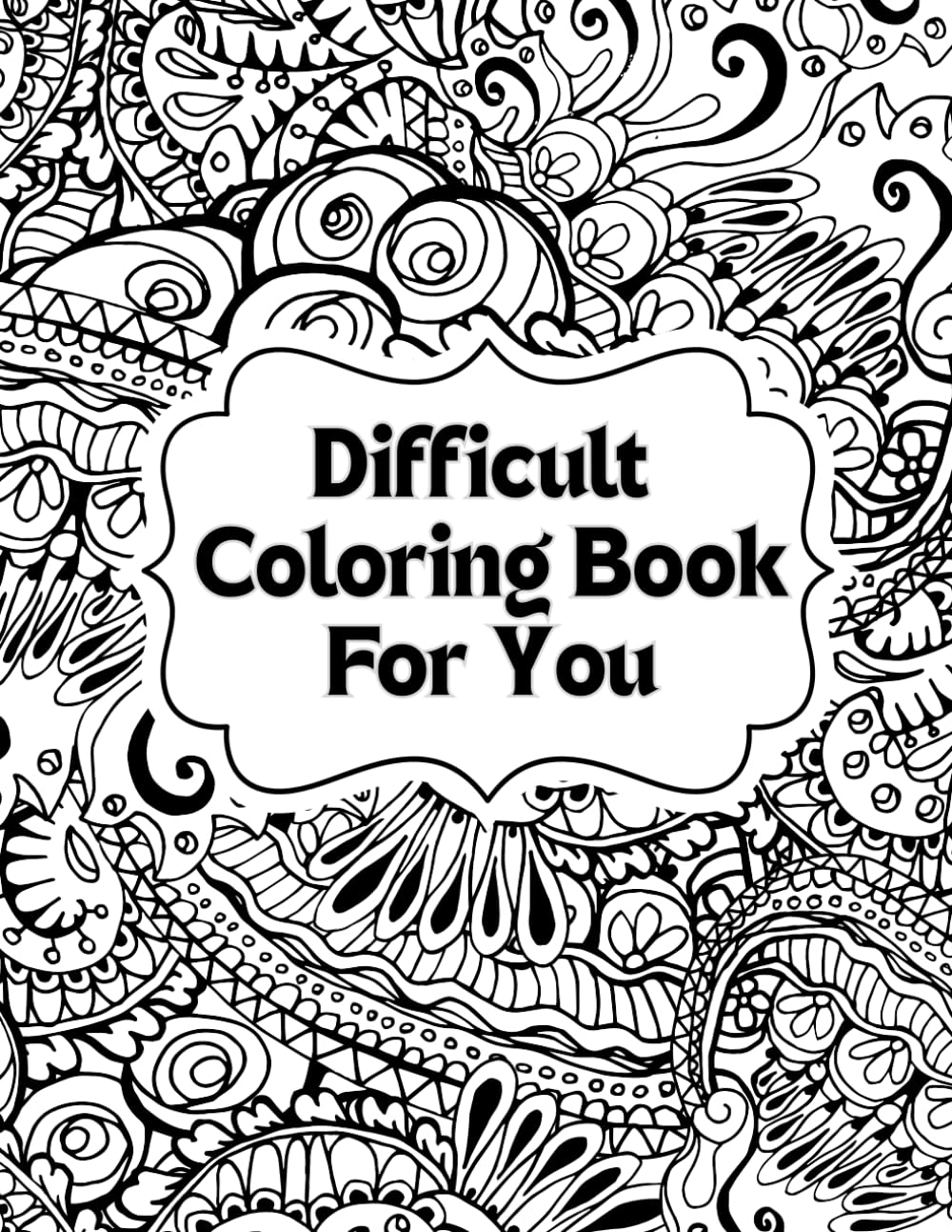 Advanced Mandala Coloring Book: Beautiful, Intricate and Challenging Patterns for Creative Coloring and Relaxation