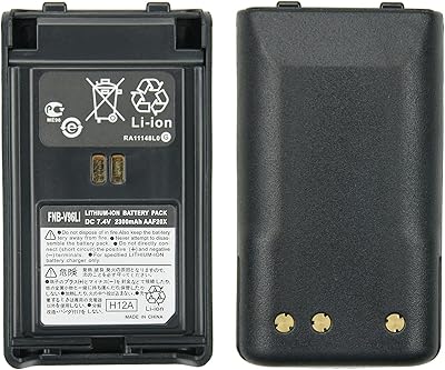 Vineyuan 7.4V 2300mAh FNB-V96LI Replacement Battery for Vertex VX350 VX351 VX354 Two Way Radios Li-ion Battery