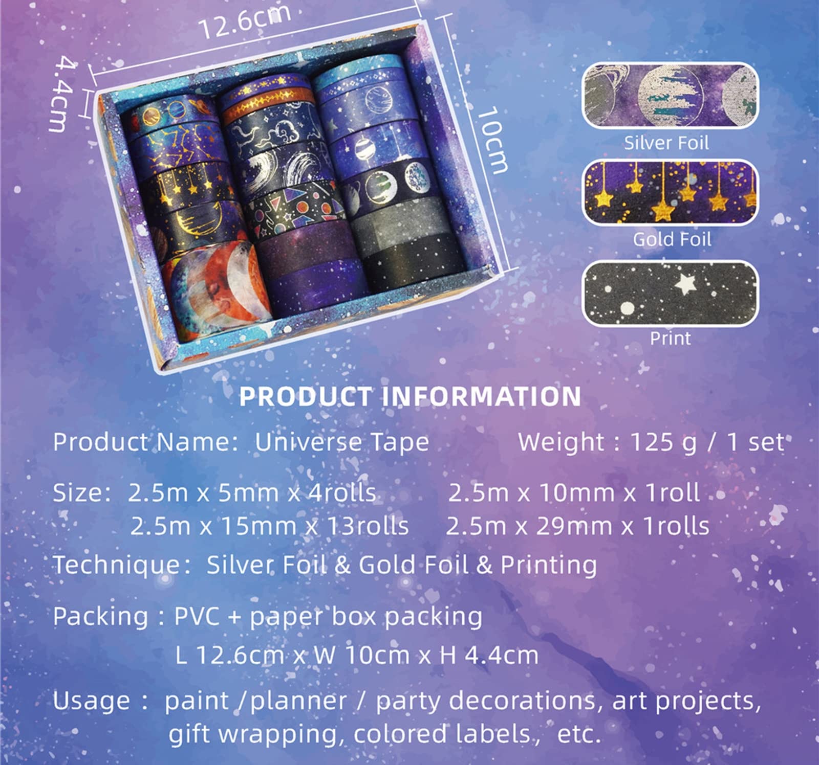 38 Rolek Zestawu Upominkowego Slim Washi Tape, TaśMa MaskująCa Dla Dzieci I DorosłYch, Klej Dekoracyjny Do Majsterkowania, Pakowanie PrezentóW, MateriałY Do Scrapbookingu