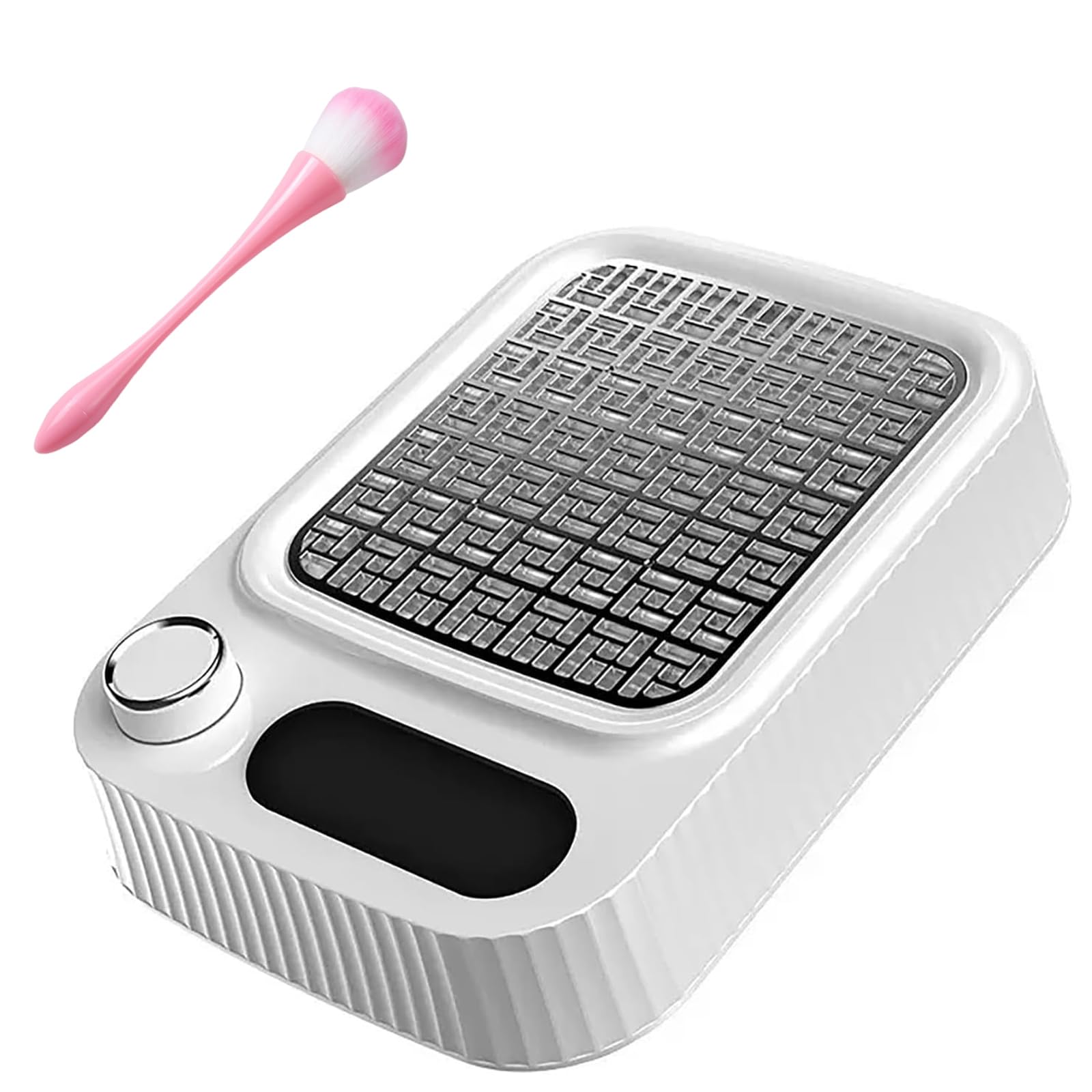 Aspiratore Professionale per Polvere di Unghie con Potente Aspirazione E Ventola Ultra Silenziosa, Ideale per La Lucidatura di Unghie Acriliche, Efficace per Saloni E Uso Domestico.