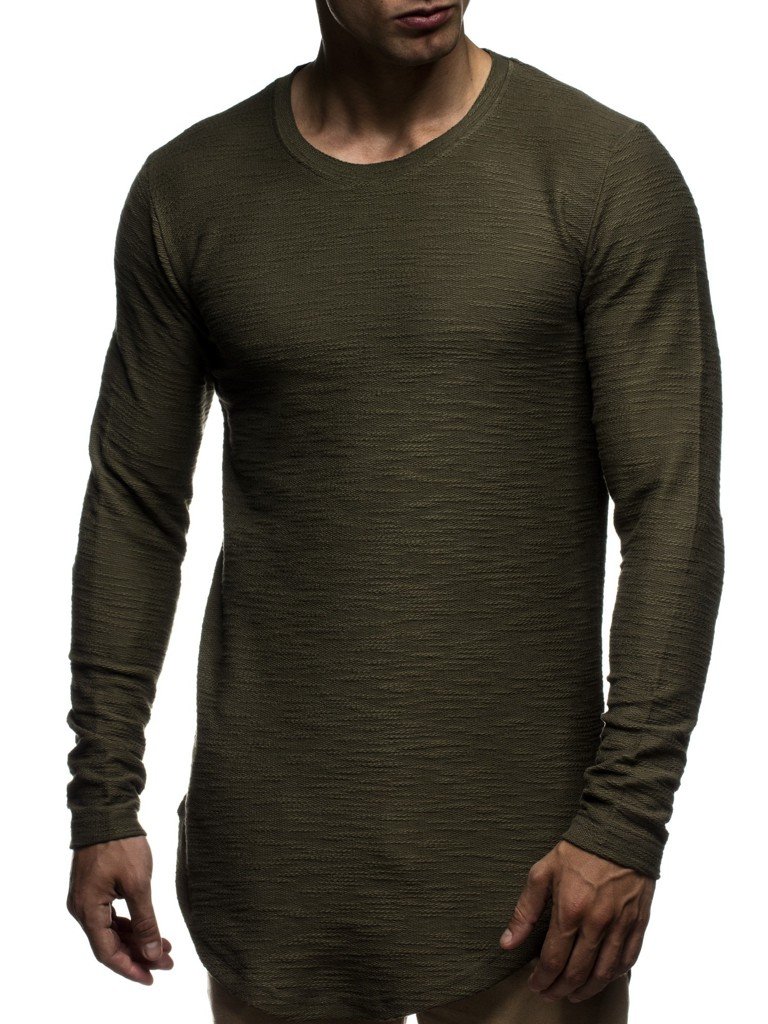 Leif Nelson Maglione da Uomo Girocollo Felpa LN-6298