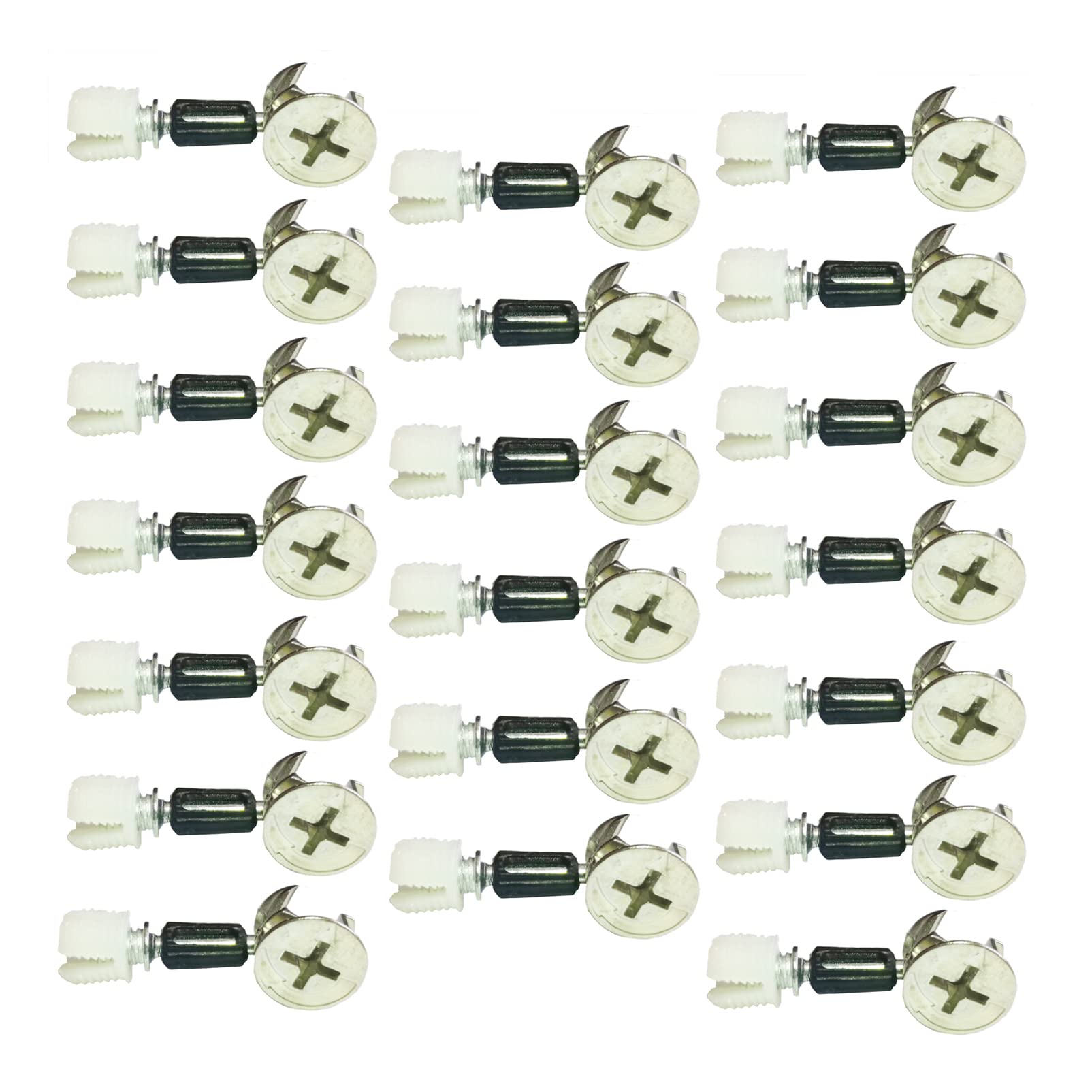 Buy 3in1 Furniture Connecting Kit,20 Sets Fitting Screw Eccentric Cam