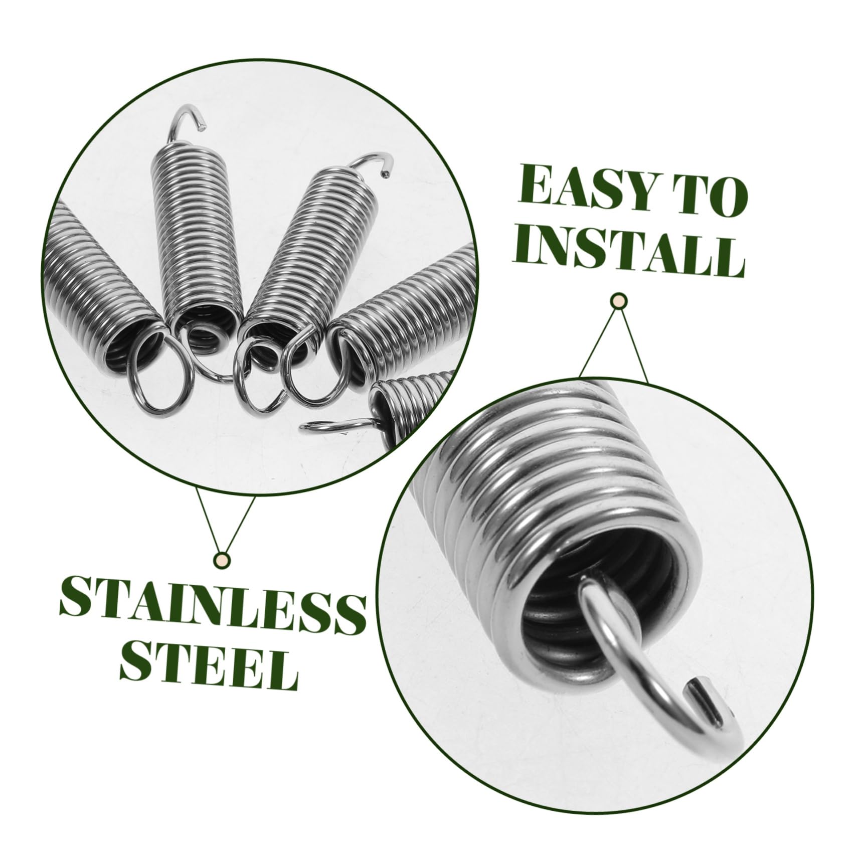 Milisten 10pcs Fistkars Tree Trimer Spring Pruning Shear Parts Replaceable Springs for Pruners Garden Clippers Spring Stainless Steel - Image 3