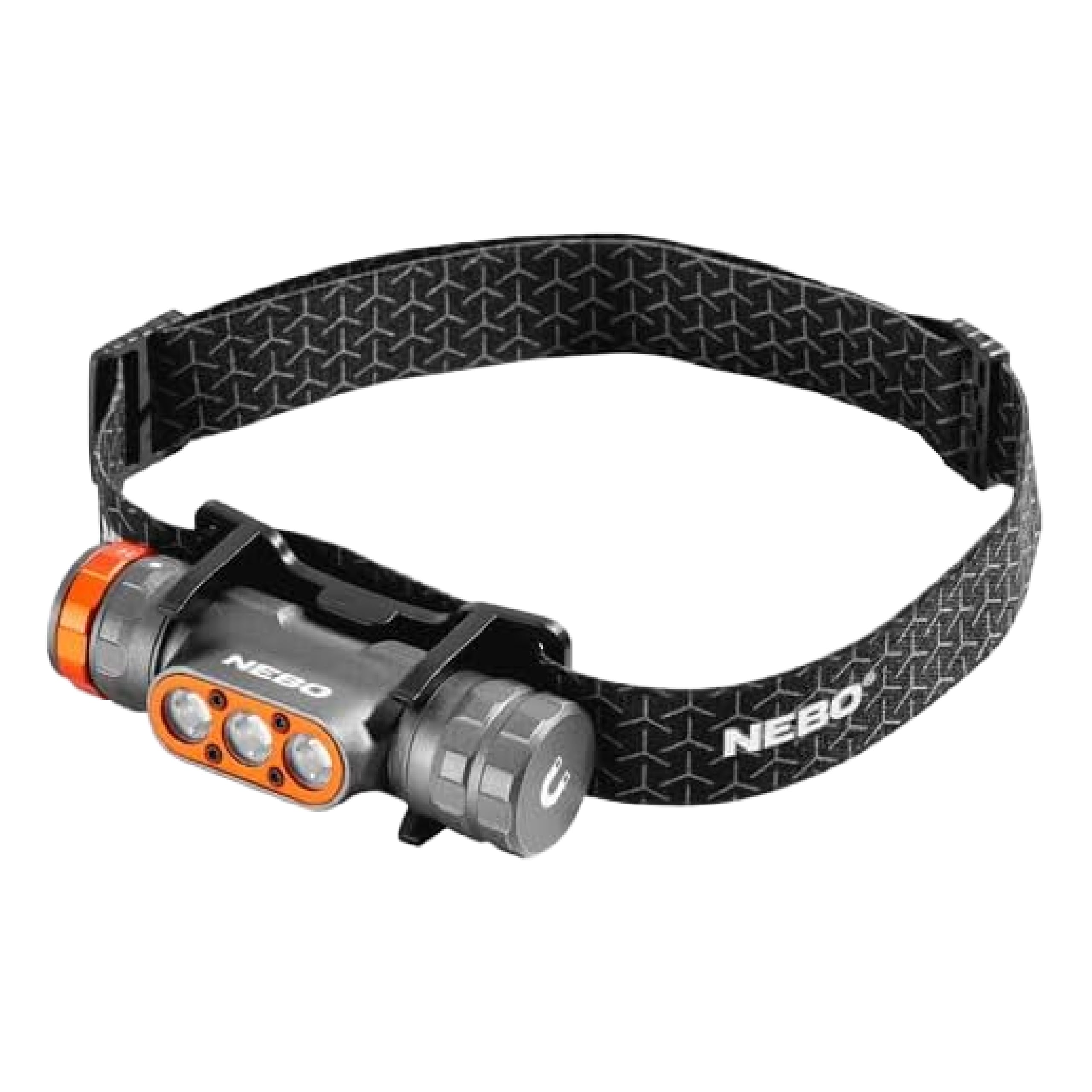 NEBO Transcend 1500 Rechargeable Headlamp, Grey, no-size